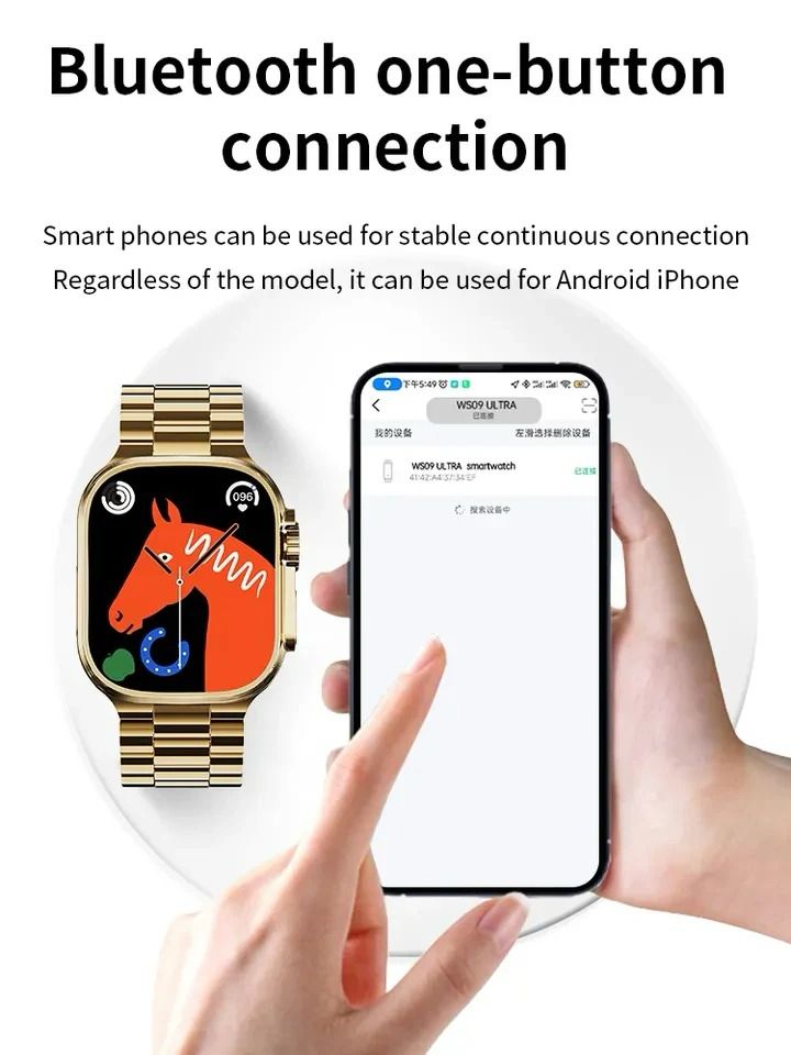 ESTYLO ™ Ultra 24k Golden Smart Watch
