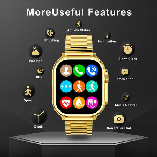 ESTYLO ™ Ultra 24k Golden Smart Watch